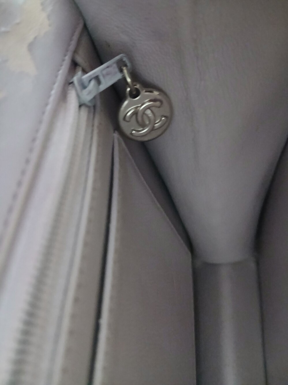 Chanel Two-Tone Quilted Flap Bag with Painted Floral Detail - Picture 9 of 16